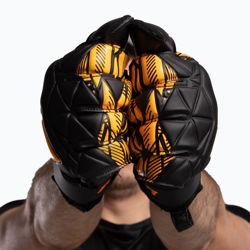 Вратарски ръкавици Football Masters Invictus X Training black/orange 4