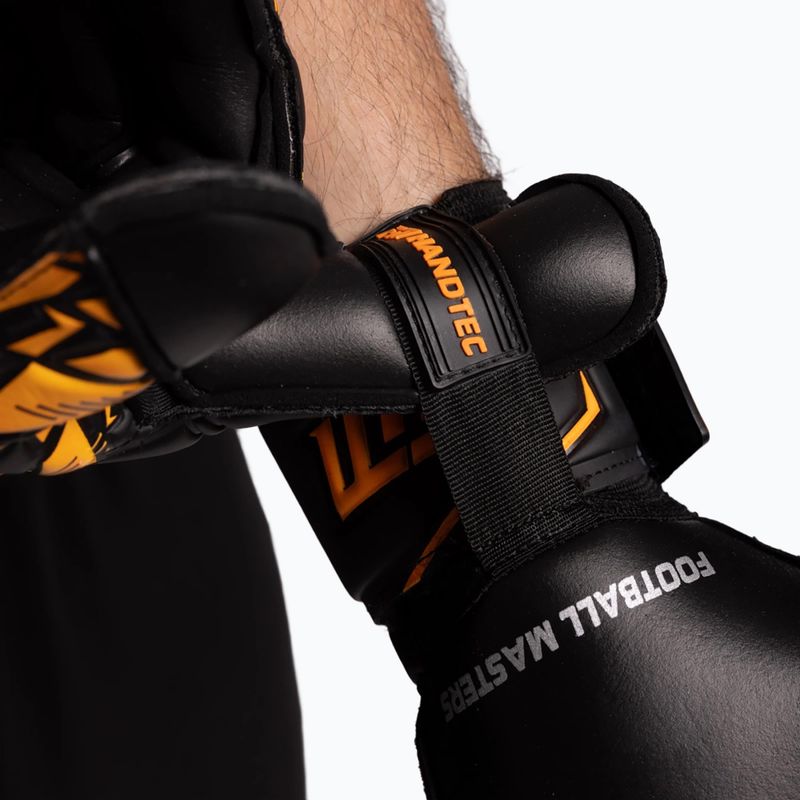 Вратарски ръкавици Football Masters Invictus X Training black/orange 7