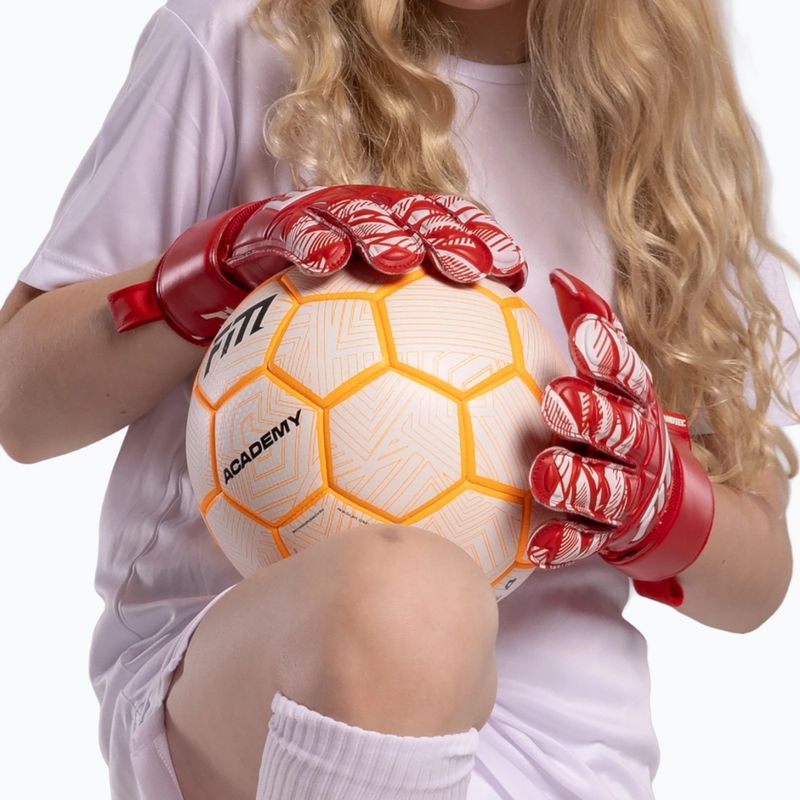 Детски вратарски ръкавици Football Masters Invictus X Jr rose 4