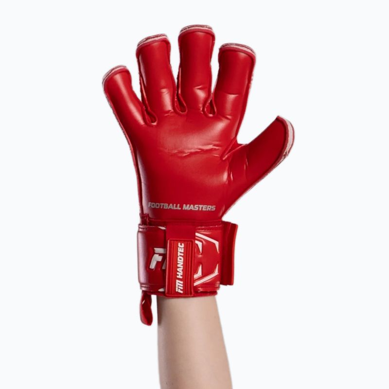 Детски вратарски ръкавици Football Masters Invictus X Jr rose 6
