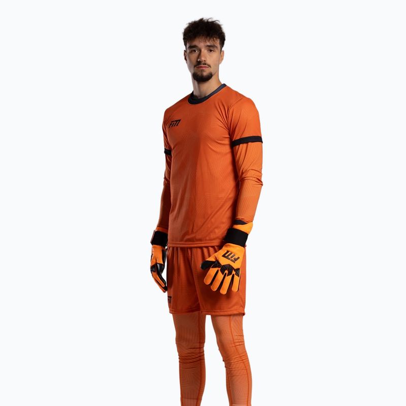 Вратарски ръкавици Football Masters Varis X PRO orange fluo 2
