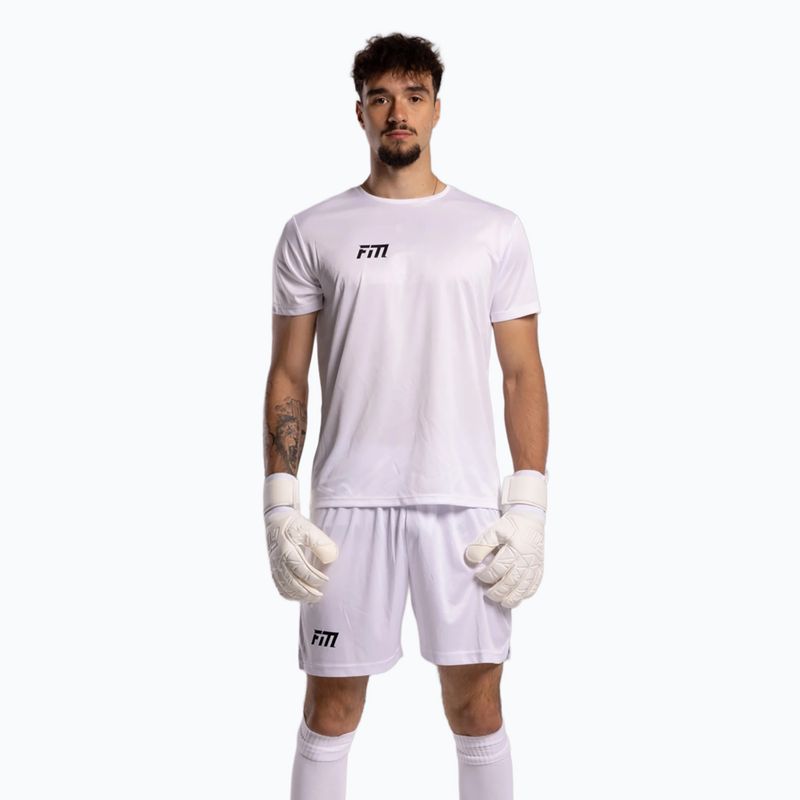 Вратарски ръкавици Football Masters Invictus X all white 3