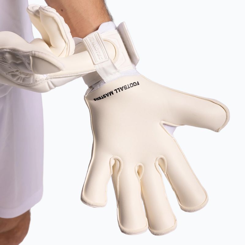 Вратарски ръкавици Football Masters Invictus X all white 6