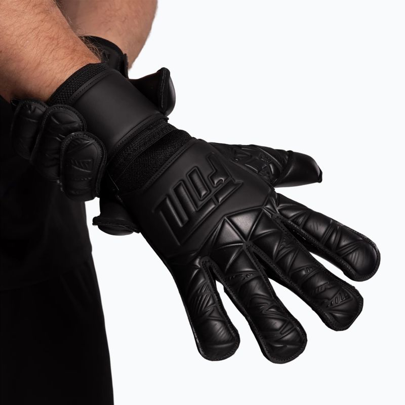 Вратарски ръкавици Football Masters Invictus X black 5