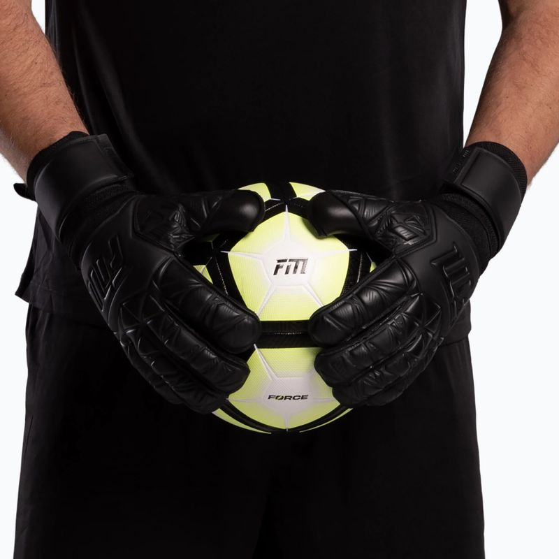Вратарски ръкавици Football Masters Invictus X black 7