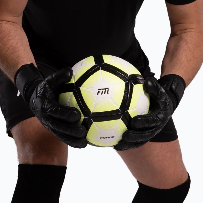Вратарски ръкавици Football Masters Invictus X black 8