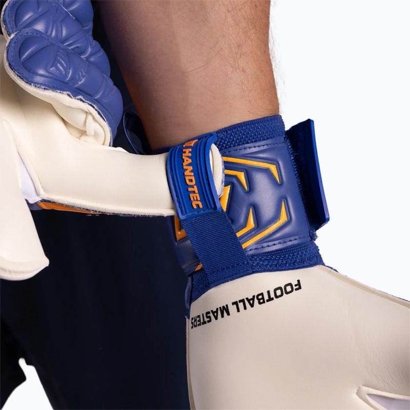 Вратарски ръкавици Football Masters Invictus X blue/orange 8