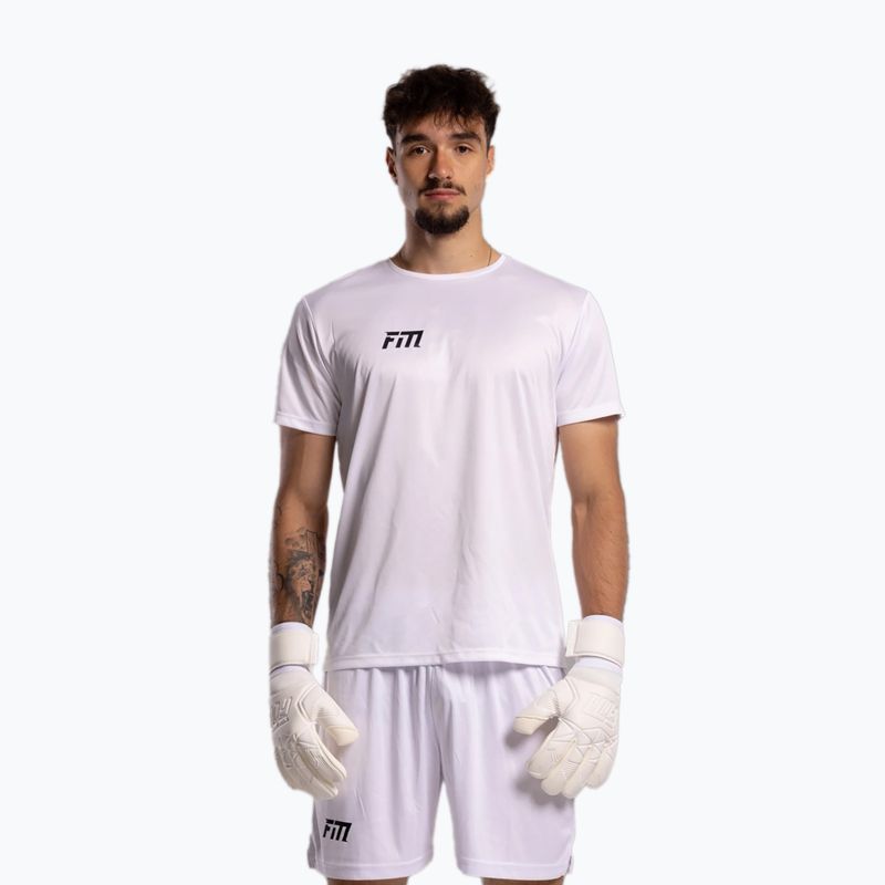 Вратарски ръкавици Football Masters Varis X all white 6