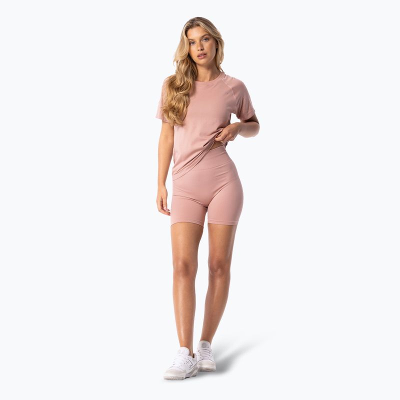 Дамска тениска за тренировка Carpatree Simply Seamless smooth pink 2