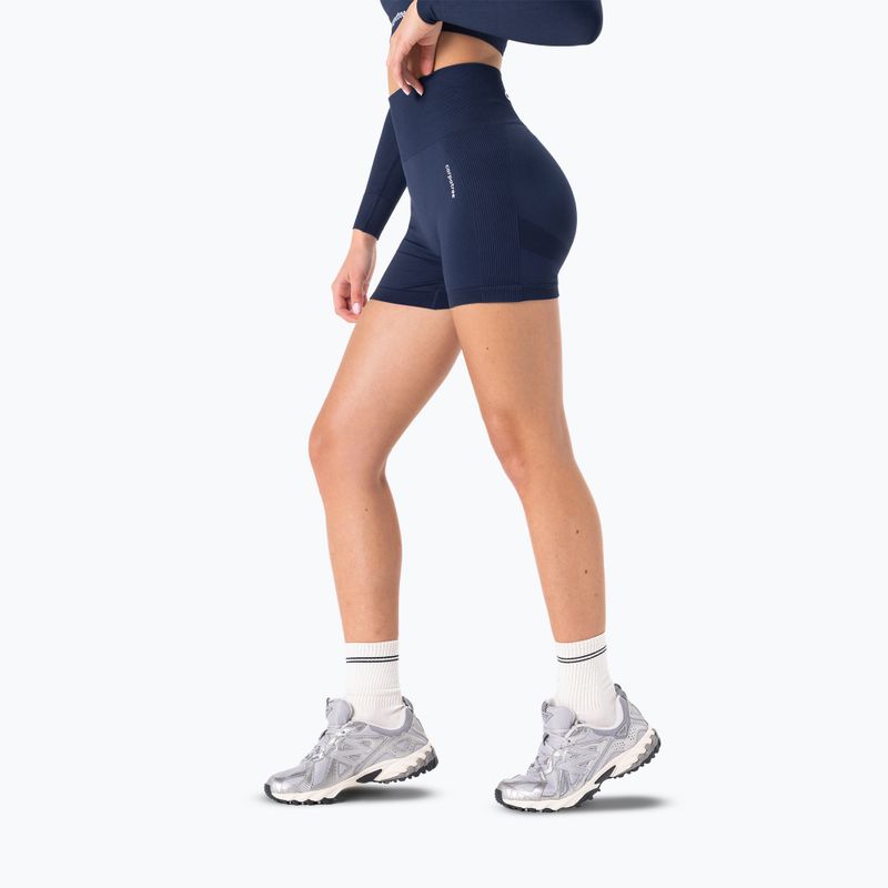 Дамски тренировъчни шорти Carpatree Allure Seamless midnight blue 3