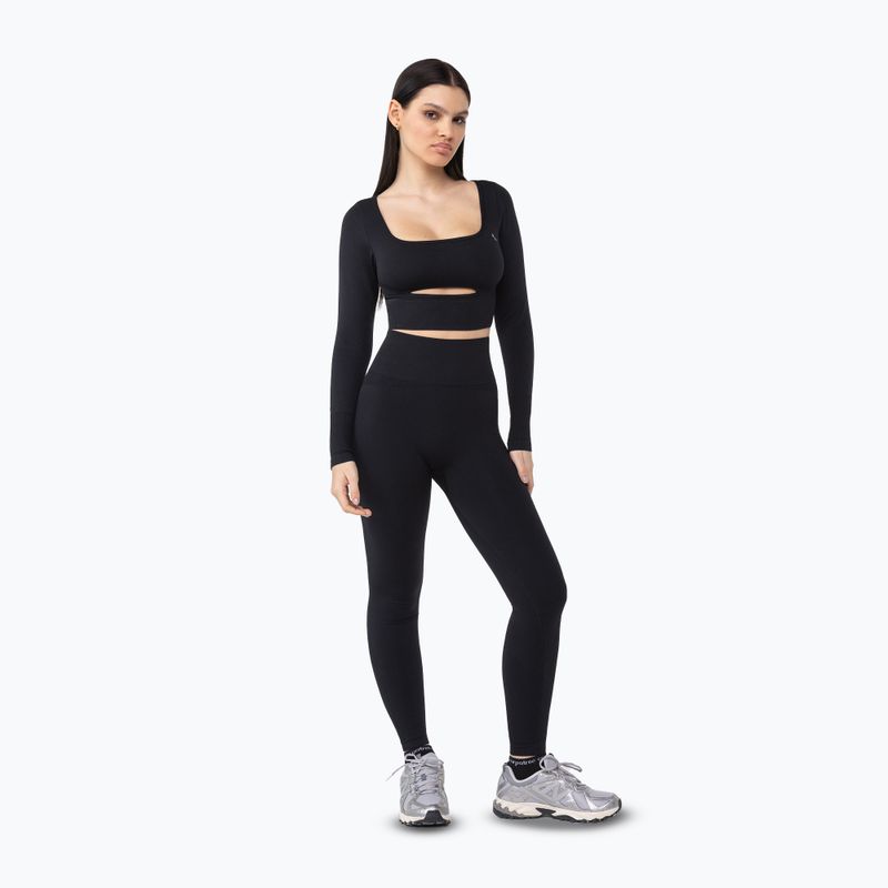 Дамски клинове за тренировка Carpatree Dopamine Buzz Seamless obsidian black 2