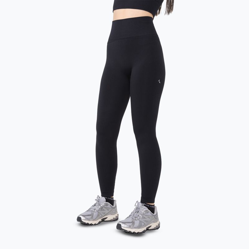 Дамски клинове за тренировка Carpatree Dopamine Buzz Seamless obsidian black 6