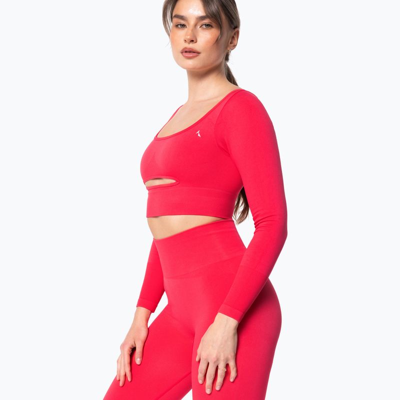 Дамска блуза с дълъг ръкав за тренировка Carpatree Dopamine Buzz Seamless coral paradise pink 5