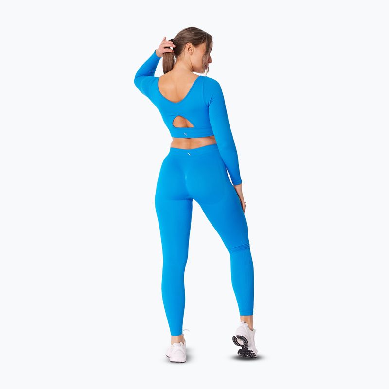 Дамска блуза с дълъг ръкав за  тренировка Carpatree Eris Seamless electric blue 4