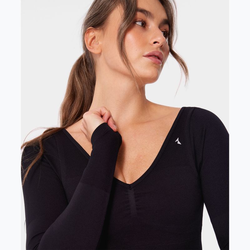 Дамска блуза с дълъг ръкав за  тренировка Carpatree Eris Seamless orchid black 7