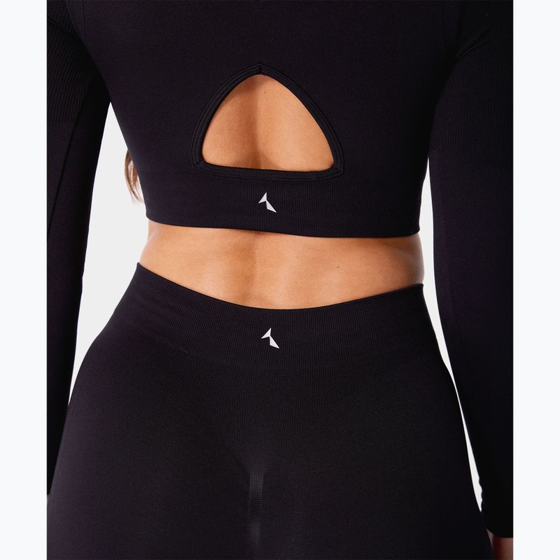 Дамска блуза с дълъг ръкав за  тренировка Carpatree Eris Seamless orchid black 8