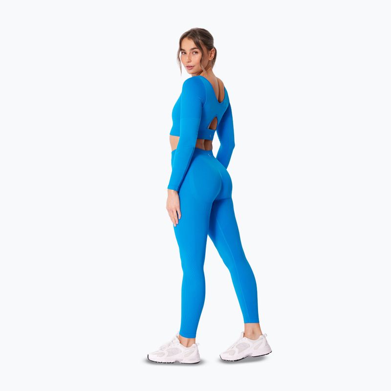 Дамска блуза с дълъг ръкав за  тренировка Carpatree Eris Seamless orchid black 4