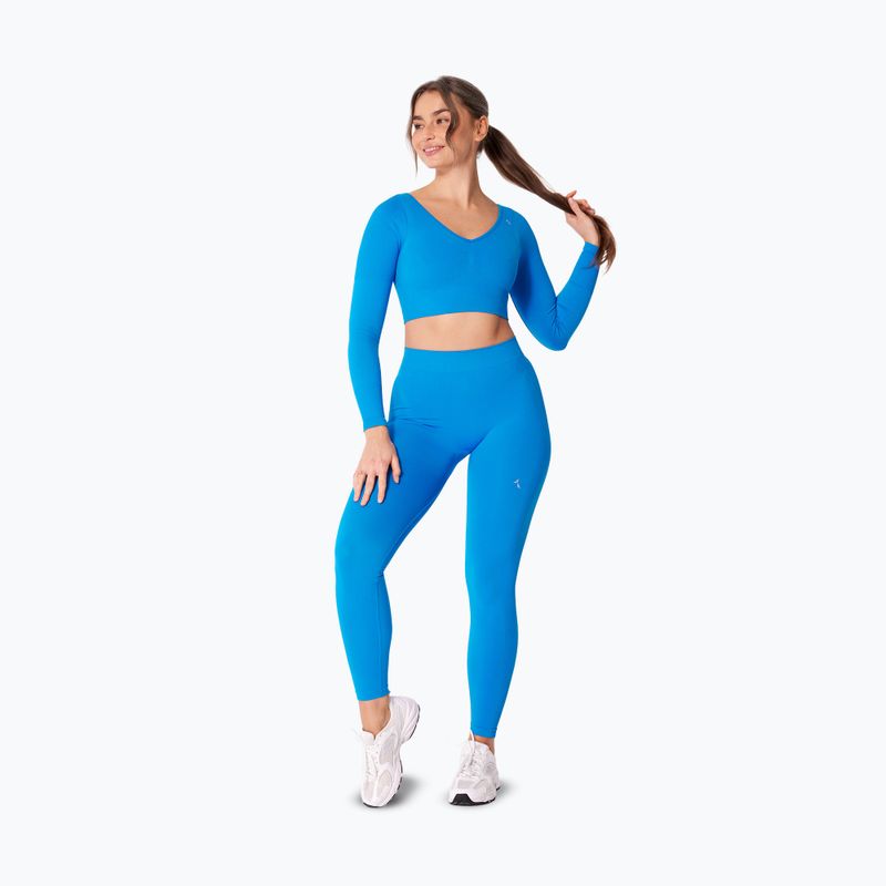 Дамски тренировъчен клин Carpatree Eris Seamless electric blue 2