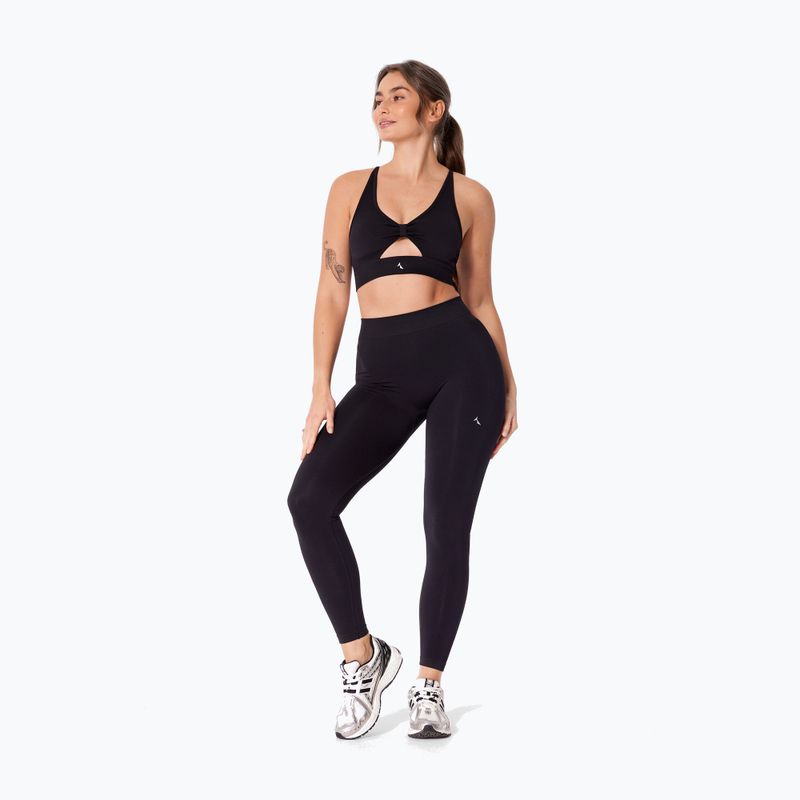 Дамски тренировъчен клин Carpatree Eris Seamless black/orchid 2