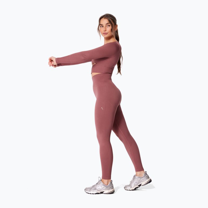 Дамски тренировъчен клин Carpatree Dopamine Buzz Seamless rose/brown 2