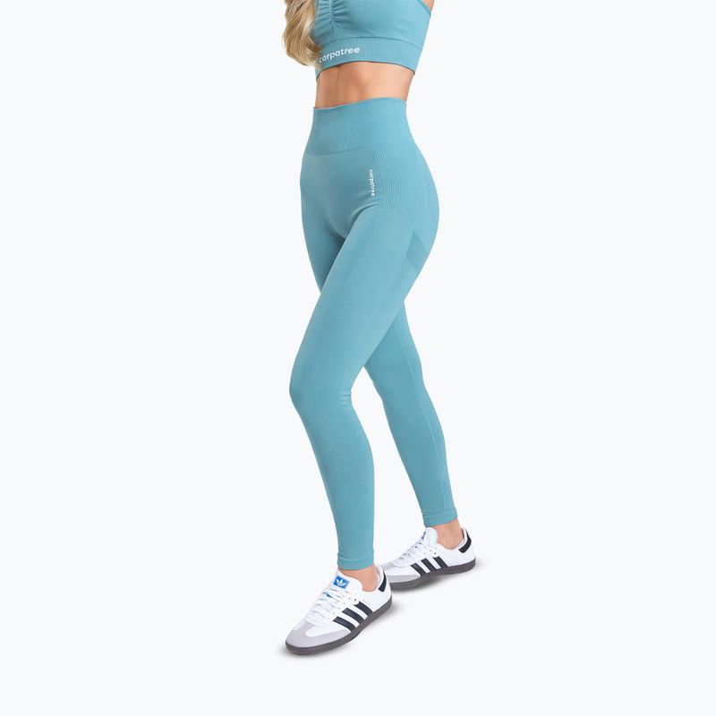 Дамски тренировъчен клин Carpatree Allure Seamless milky blue 5