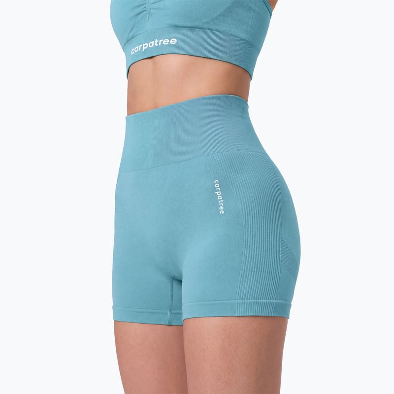 Дамски тренировъчни шорти Carpatree Allure Seamless milky blue 2
