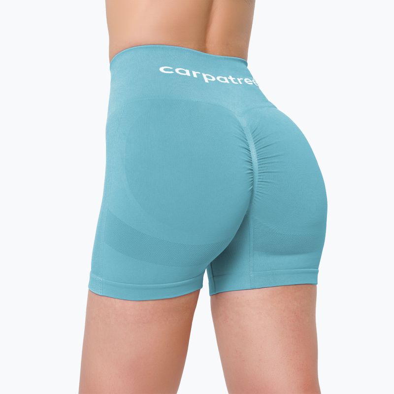 Дамски тренировъчни шорти Carpatree Allure Seamless milky blue 3
