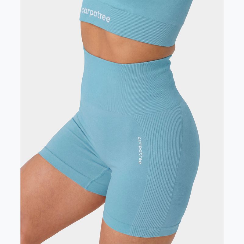 Дамски тренировъчни шорти Carpatree Allure Seamless milky blue 4