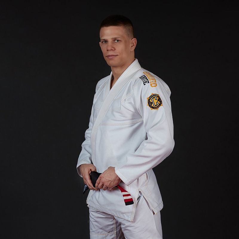 GI for Brazilian Jiu-Jitsu мъжки Ground Game Champion 2.0 white GICHNEWWHIA1 3