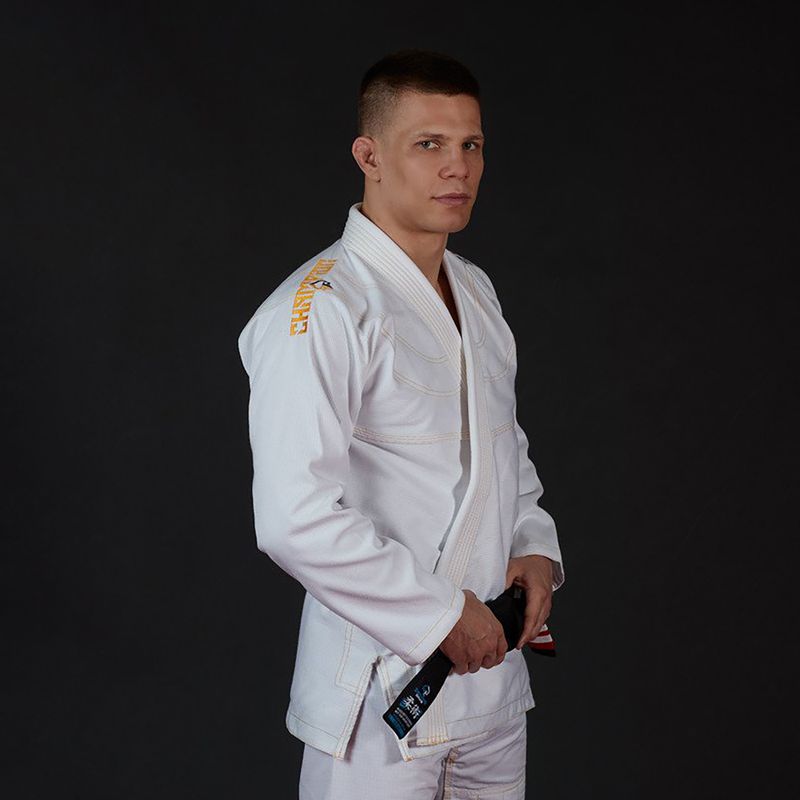 GI for Brazilian Jiu-Jitsu мъжки Ground Game Champion 2.0 white GICHNEWWHIA1 4