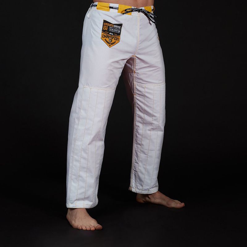 GI for Brazilian Jiu-Jitsu мъжки Ground Game Champion 2.0 white GICHNEWWHIA1 7