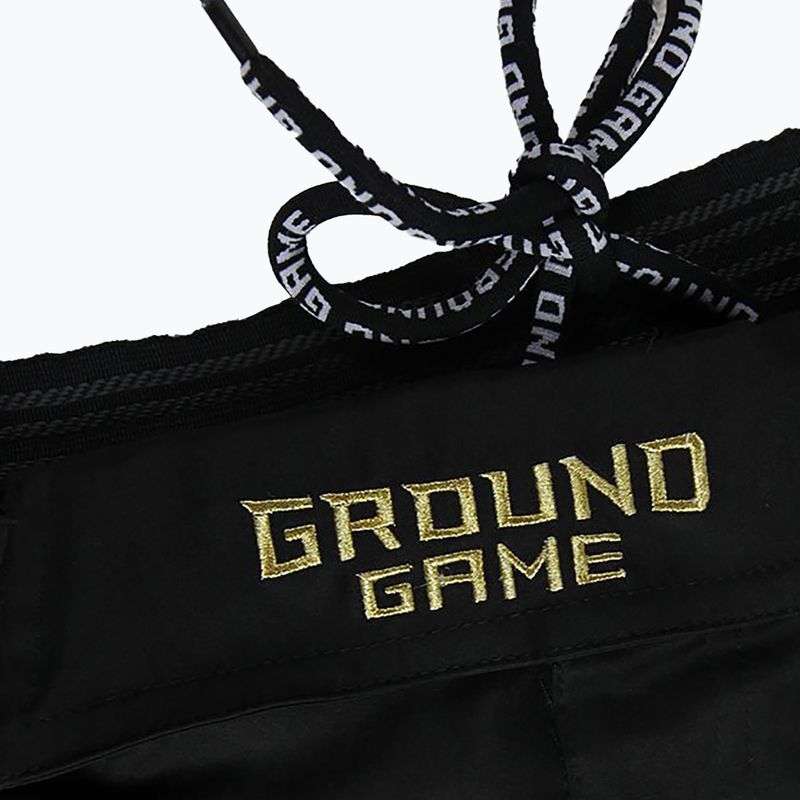 Мъжки шорти Ground Game MMA Athletic Gold black MMASHOATHGOLD 4