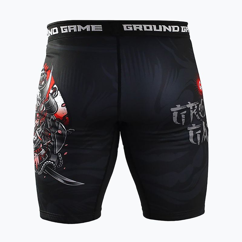 Ground Game Vale Tudo Samurai 2.0 мъжки шорти за тренировка черни/мултицветен 2