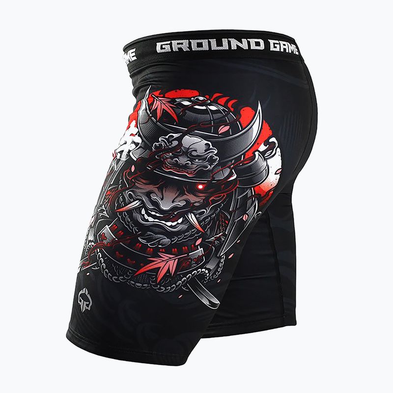 Ground Game Vale Tudo Samurai 2.0 мъжки шорти за тренировка черни/мултицветен 3