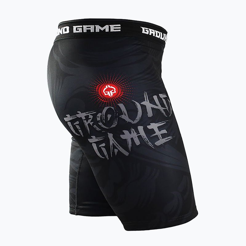Ground Game Vale Tudo Samurai 2.0 мъжки шорти за тренировка черни/мултицветен 4