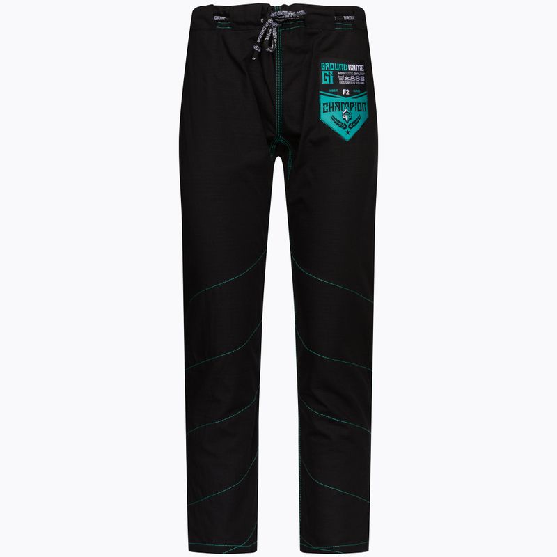 Дамски BJJ GI Ground Game Champion 2.0 Mint black GICH2MINTF1 4