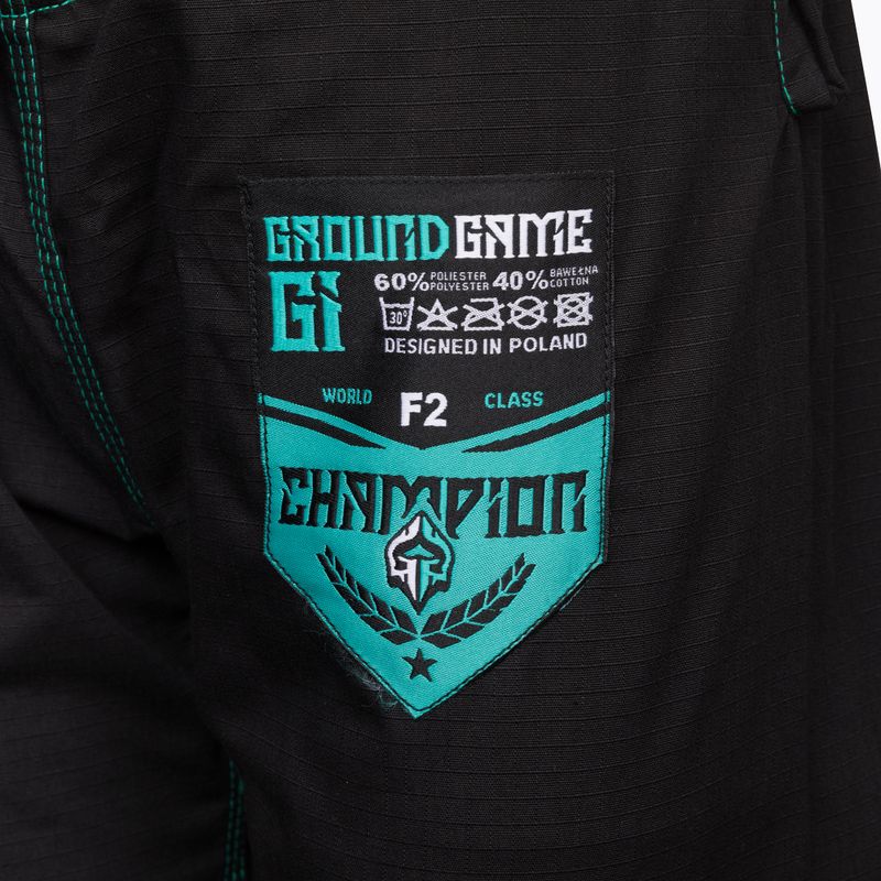 Дамски BJJ GI Ground Game Champion 2.0 Mint black GICH2MINTF1 6