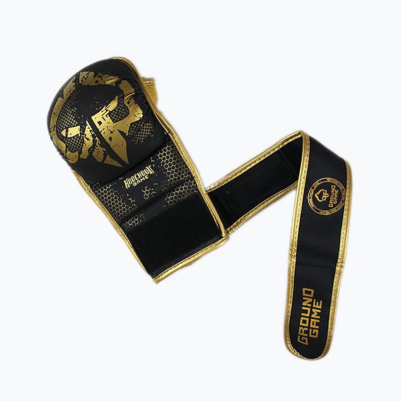 GroundGame MMA Cage Gold Спаринг ръкавици MMASPARGLOCGOL 3
