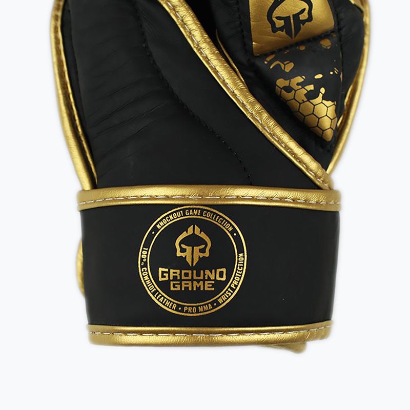 GroundGame MMA Cage Gold Спаринг ръкавици MMASPARGLOCGOL 5