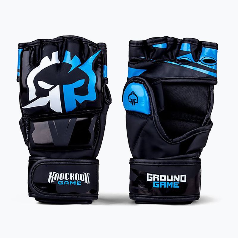 Ground Game MMA Logo 2.0 Ръкавици черни 2