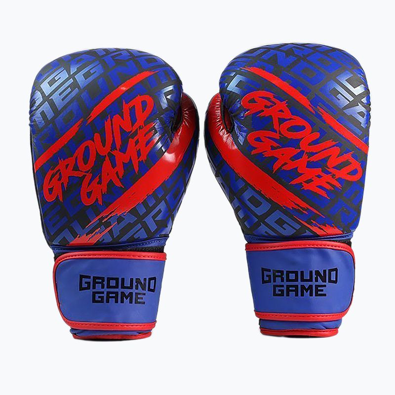 Лилави боксови ръкавици GroundGame Impact BOXGLOIMPAC10 2