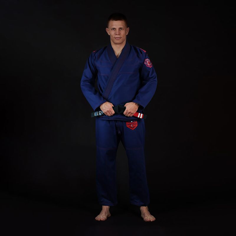 GI for Brazilian Jiu-Jitsu мъжки GroundGame Champion 2.0 тъмносин GICHNEWNAVA1 2
