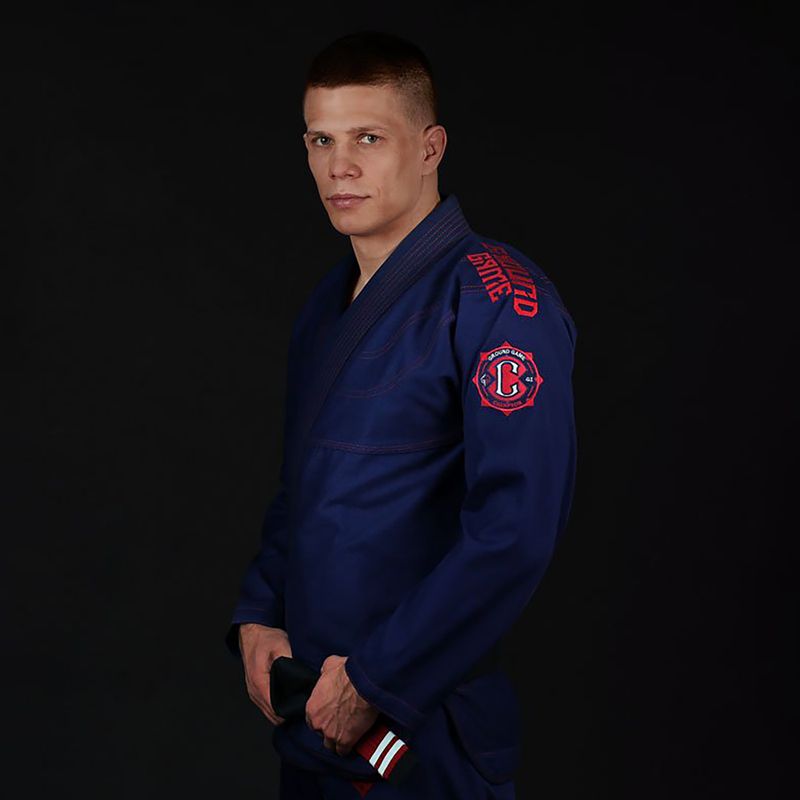 GI for Brazilian Jiu-Jitsu мъжки GroundGame Champion 2.0 тъмносин GICHNEWNAVA1 3