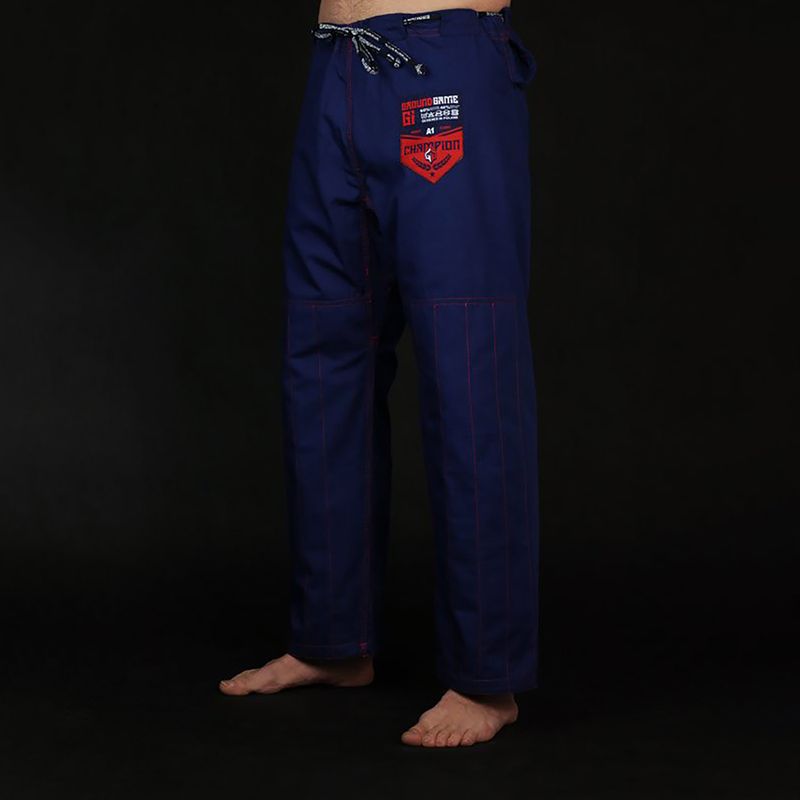 GI for Brazilian Jiu-Jitsu мъжки GroundGame Champion 2.0 тъмносин GICHNEWNAVA1 6
