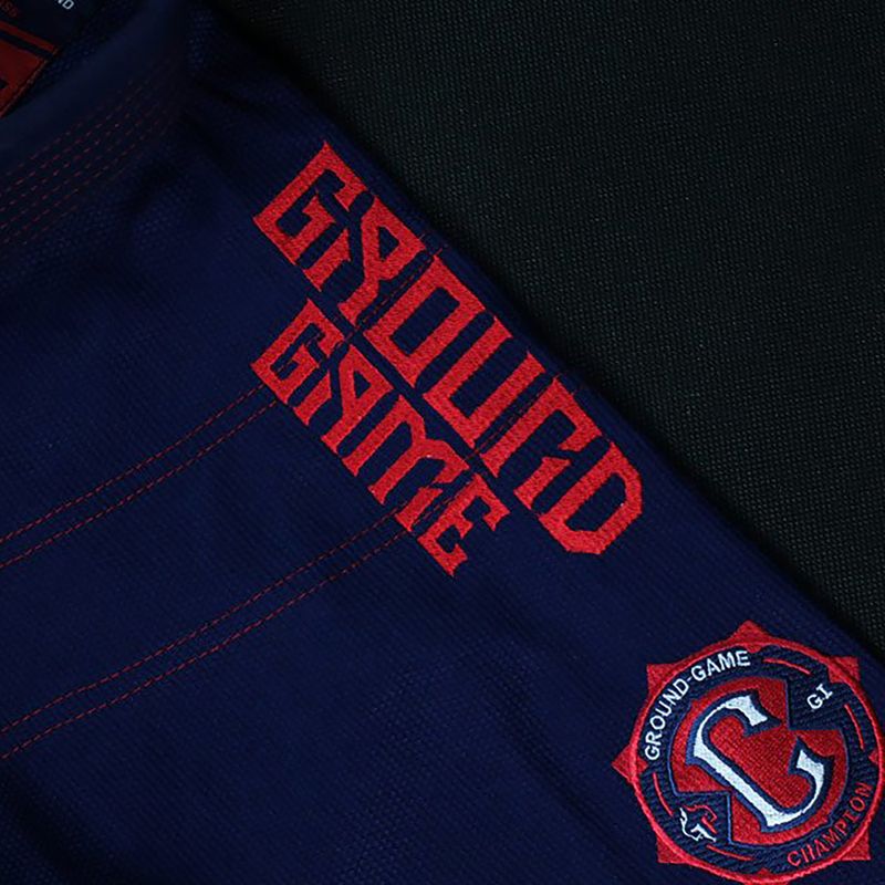 GI for Brazilian Jiu-Jitsu мъжки GroundGame Champion 2.0 тъмносин GICHNEWNAVA1 11