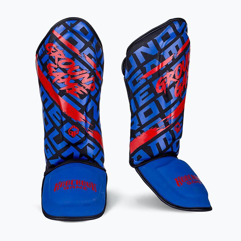 Ground Game Impact сини предпазители за подбедрици 21SHINGUARIMPS