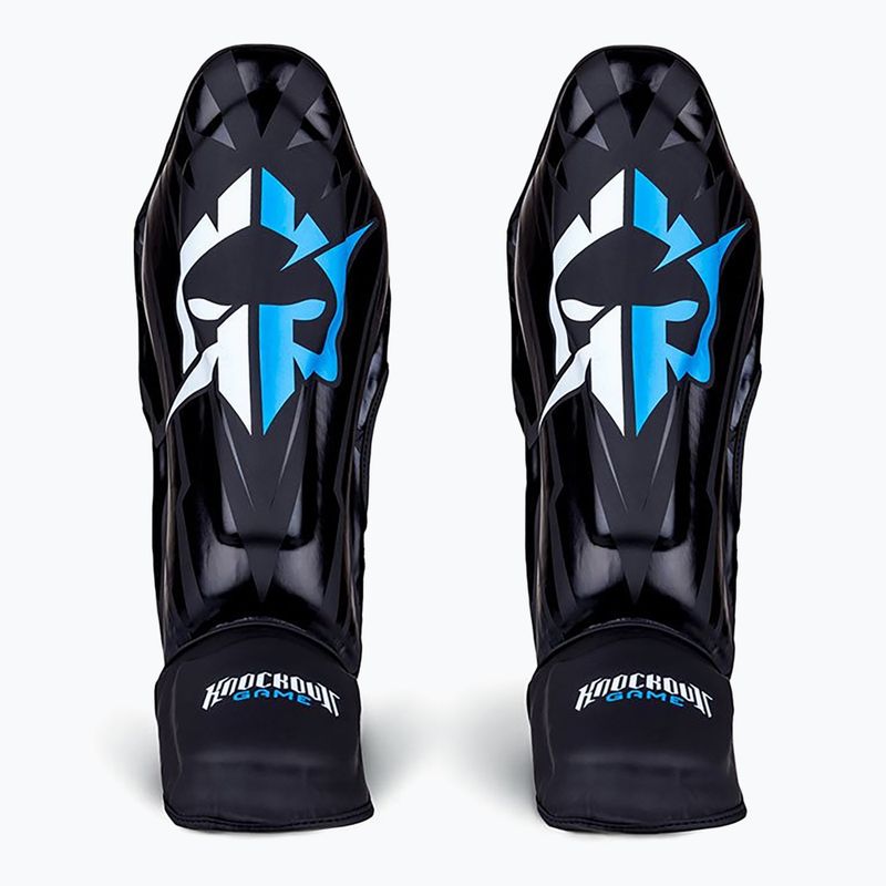 Ground Game Logo 2.0 предпазители за пищялки черни 21SHINGUARLOG2S 2
