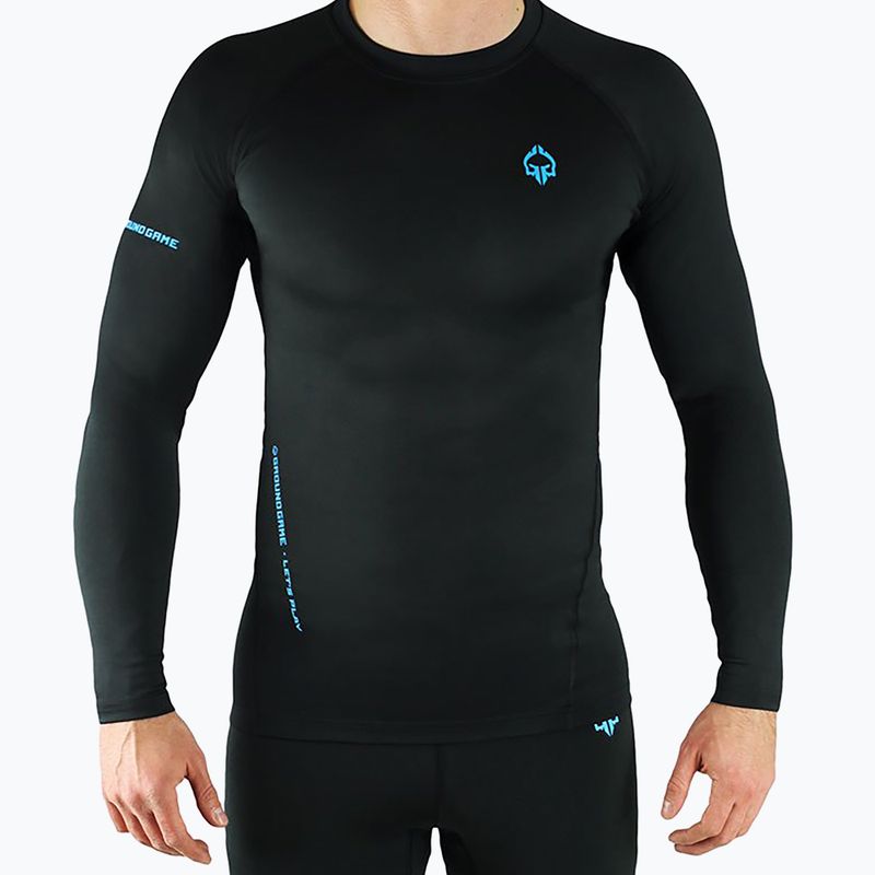 Мъжки предпазител Ground Game Athletic 3.0 black RASHATH3LS