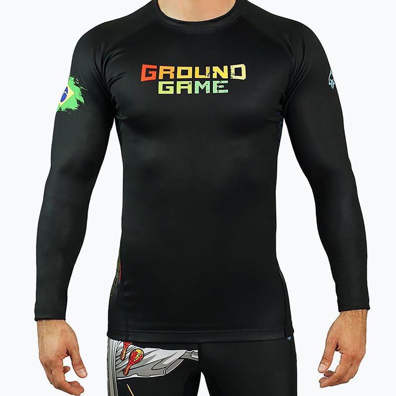 Мъжки рашгард Ground Game Brasil цвят 21RASHBRALS 2