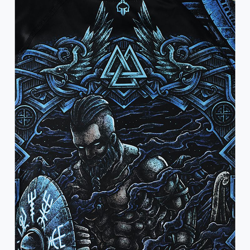 Ground Game Viking мъжки рашгард с дълъг ръкав black/blue 6